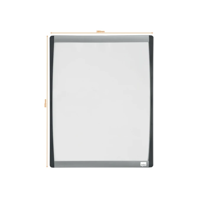 Whiteboard Nobo 35.5x28cm gewelfd