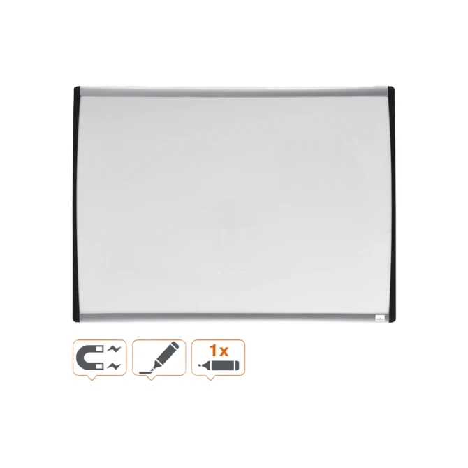 Whiteboard Nobo 58.5x43cm gewelfd
