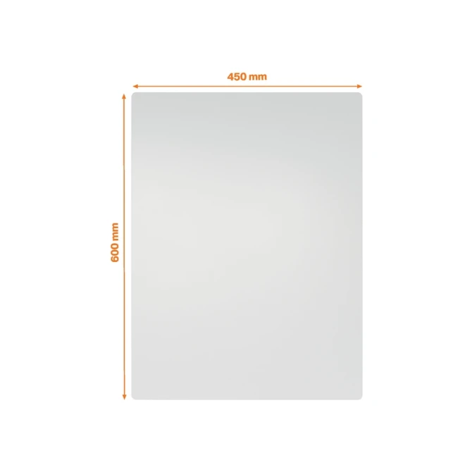 Whiteboard Nobo frameloos modulair magnetisch 60x45cm