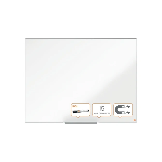 Whiteboard Nobo Impression Pro 90x120cm staal