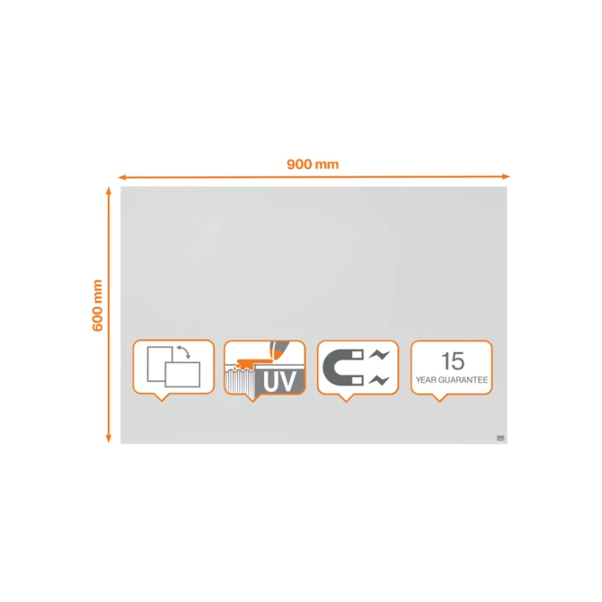 Whiteboard Nobo Infinity randloos 60x90cm
