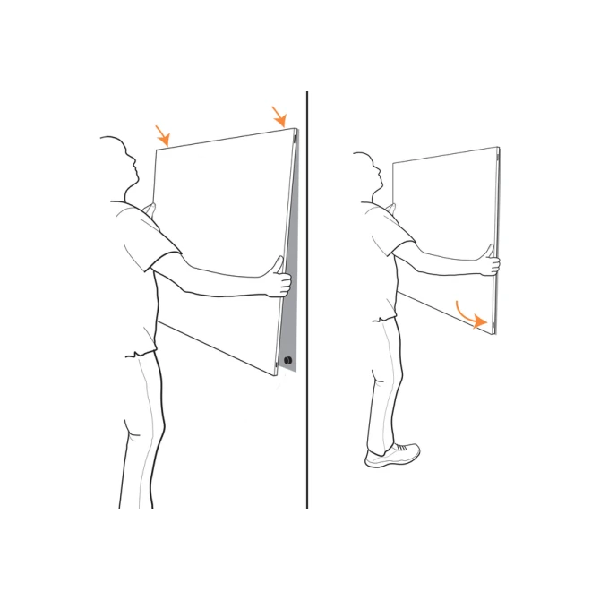 Whiteboard Nobo Infinity randloos 60x90cm