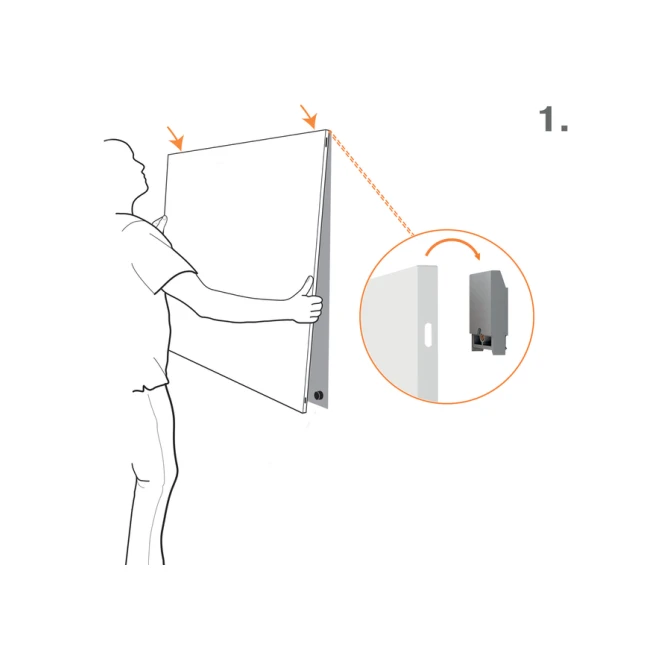 Whiteboard Nobo Infinity randloos 90x120cm