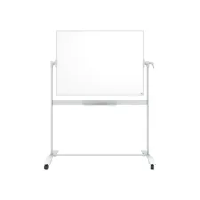 Whiteboard Nobo kantelbord mobiele 90x120cm staal