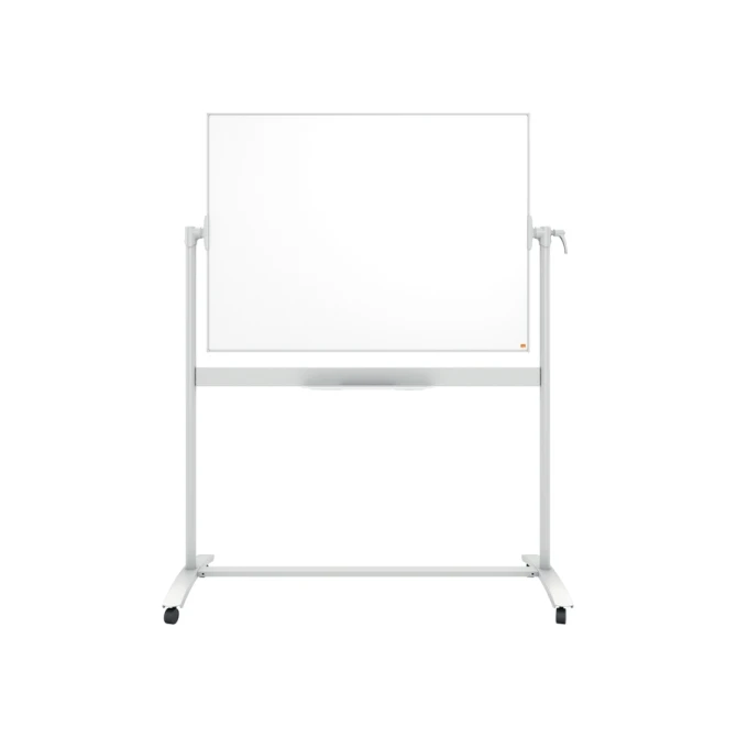 Whiteboard Nobo kantelbord mobiele 90x120cm staal