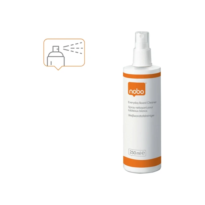 Whiteboard Nobo reinigersspray dagelijks