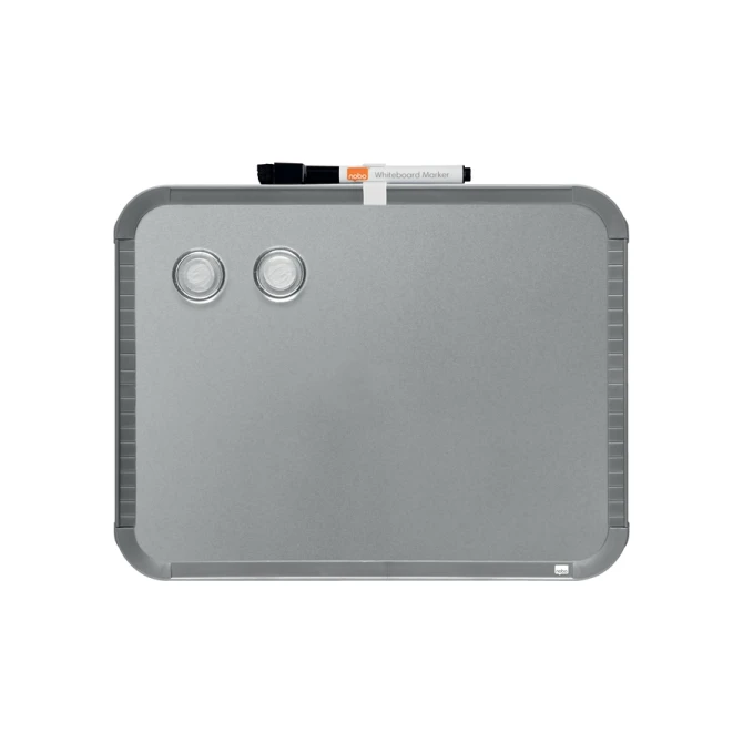 Whiteboard Nobo Slim Line 22x28cm zilver
