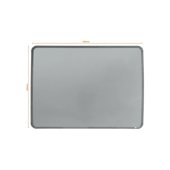 Whiteboard Nobo Slime Line 43x58cm zilver