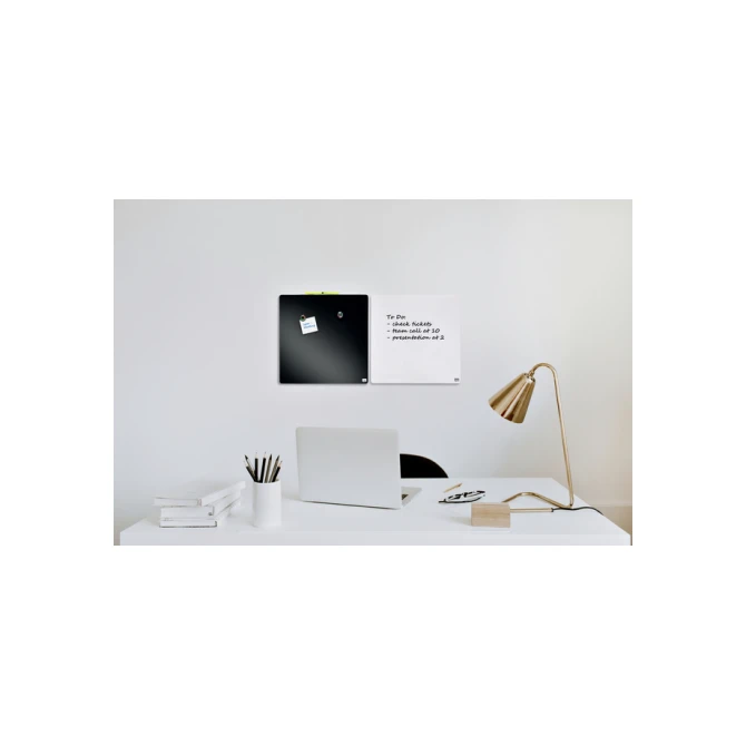 Whiteboard Nobo tegel 36x36cm wit magnetisch