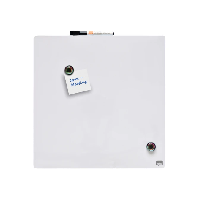 Whiteboard Nobo tegel 36x36cm wit magnetisch