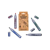 Whiteboardmarker Artline 517 Dry Safe Eco rond medium ass 4 stuks