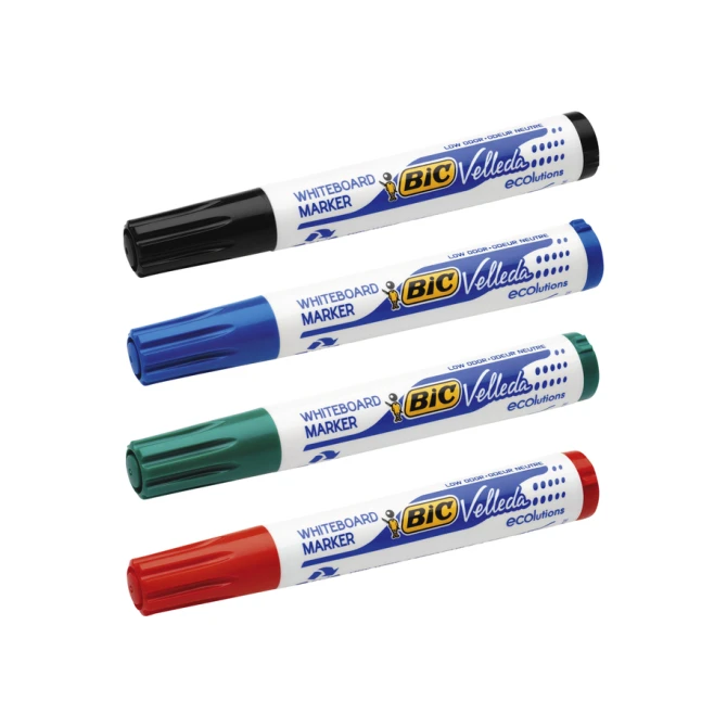 Whiteboardmarker Bic Velleda 1701 rond large blauw