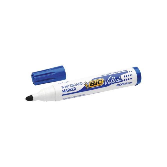 Whiteboardmarker Bic Velleda 1701 rond large blauw