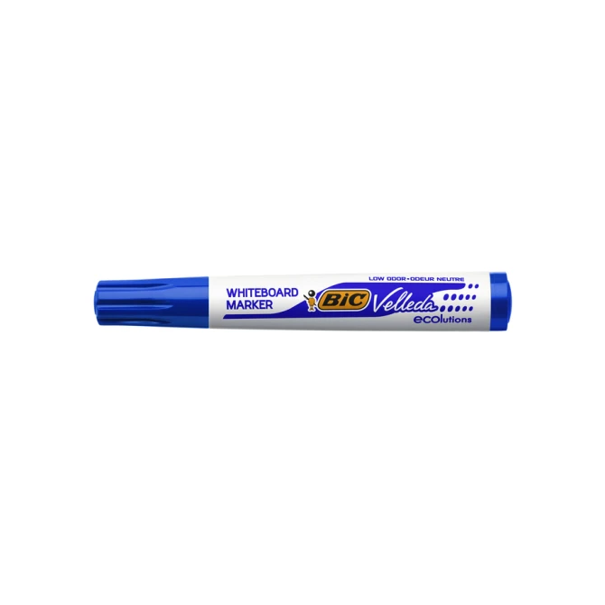 Whiteboardmarker Bic Velleda 1701 rond large blauw