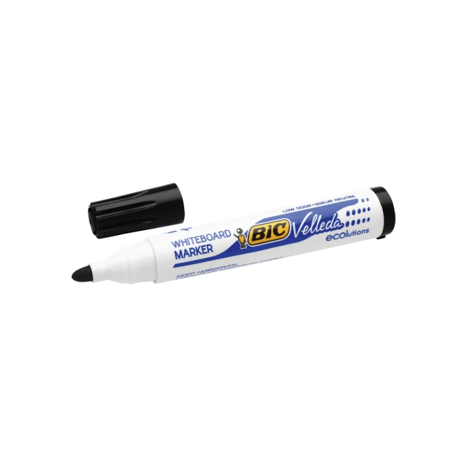 Whiteboardmarker Bic Velleda 1701 rond large zwart