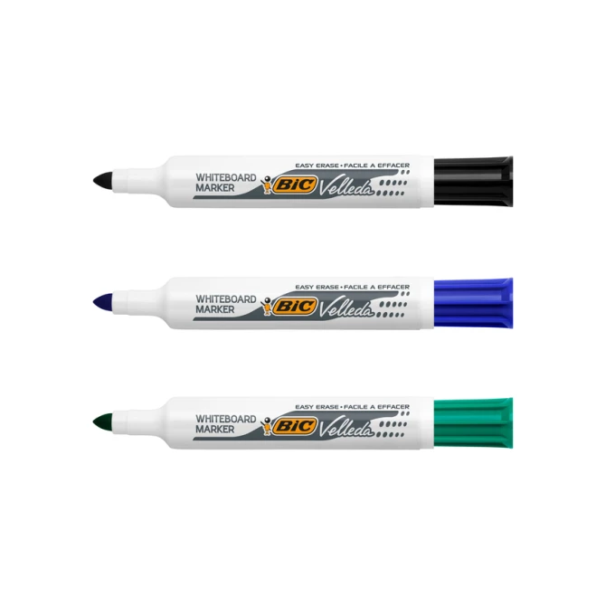 Whiteboardmarker Bic Velleda 1711 rond large blauw