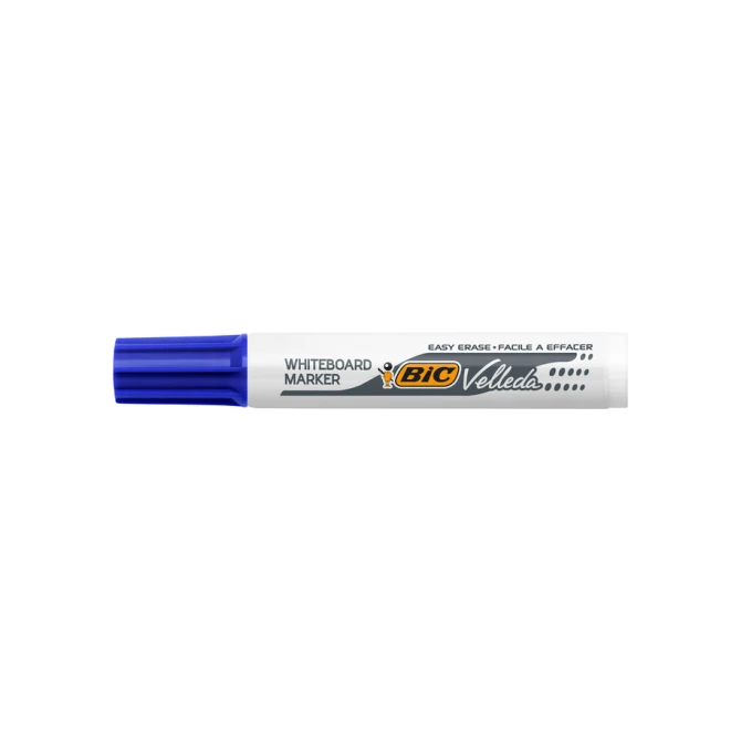 Whiteboardmarker Bic Velleda 1711 rond large blauw