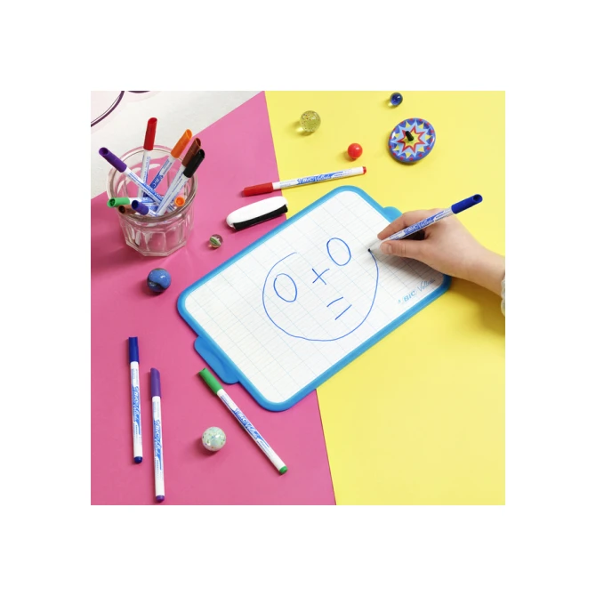 Whiteboardmarker Bic Velleda 1721 rond fijn rood