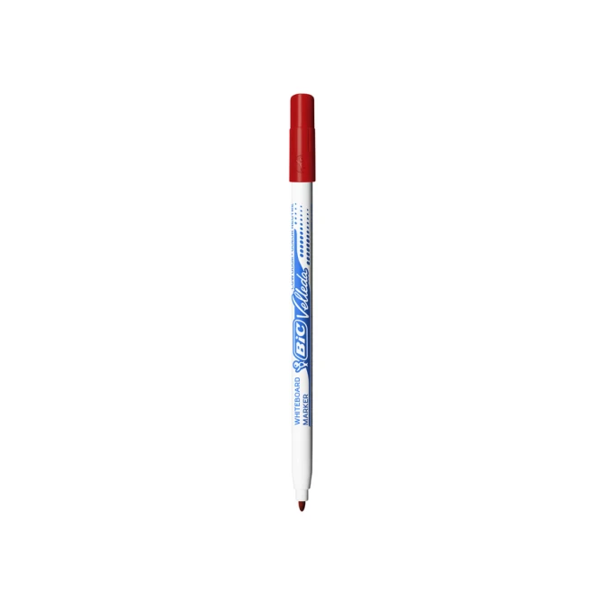 Whiteboardmarker Bic Velleda 1721 rond fijn rood