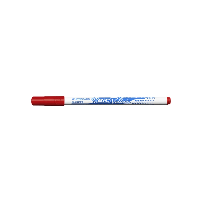 Whiteboardmarker Bic Velleda 1721 rond fijn rood