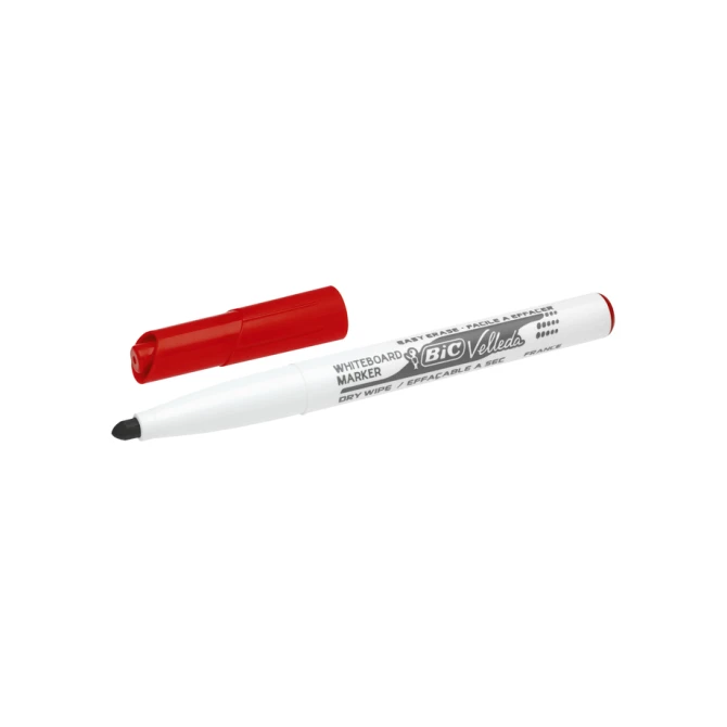 Whiteboardmarker Bic Velleda 1741 rond medium rood
