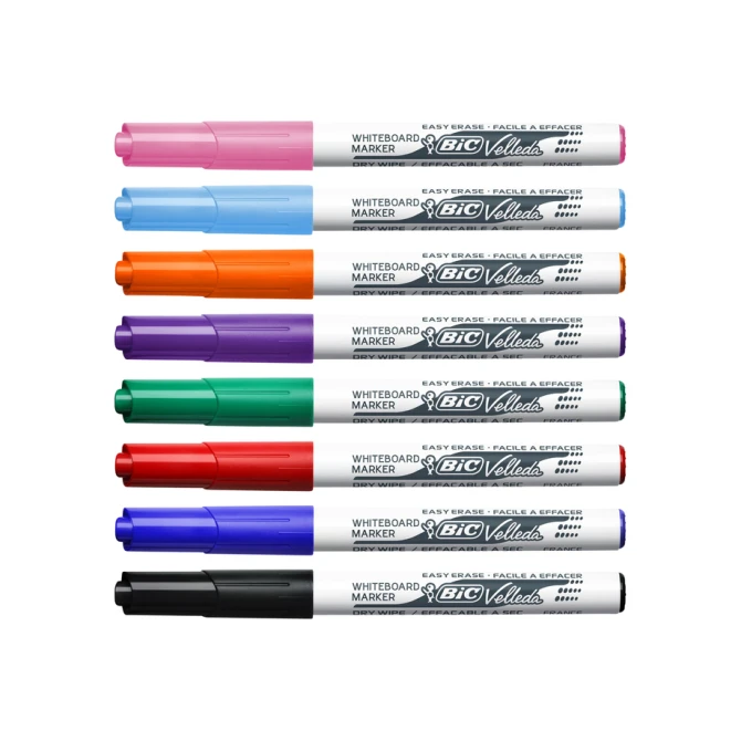 Whiteboardmarker Bic Velleda 1741 rond medium rood