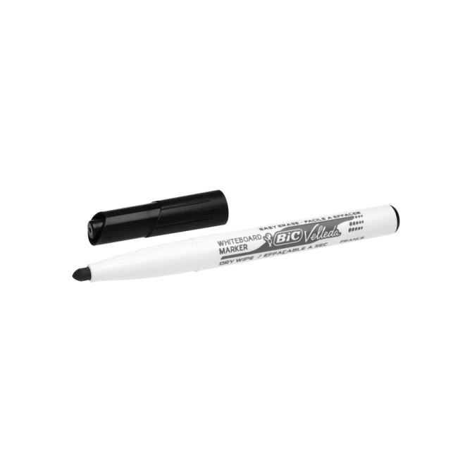 Whiteboardmarker Bic Velleda 1741 rond medium zwart