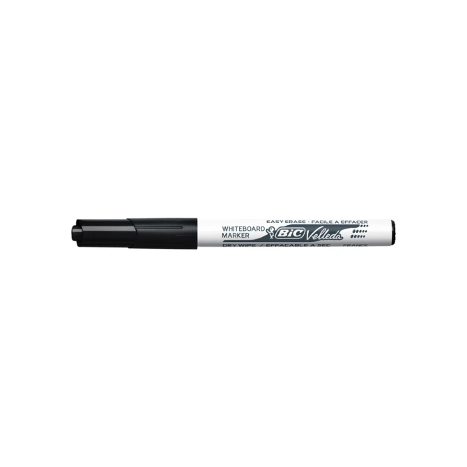 Whiteboardmarker Bic Velleda 1741 rond medium zwart