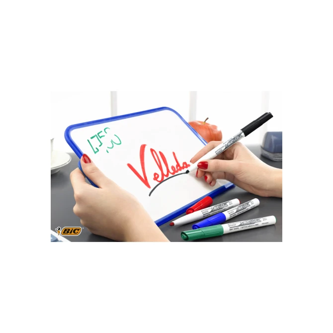 Whiteboardmarker Bic Velleda 1744 rond medium assorti 4 stuks