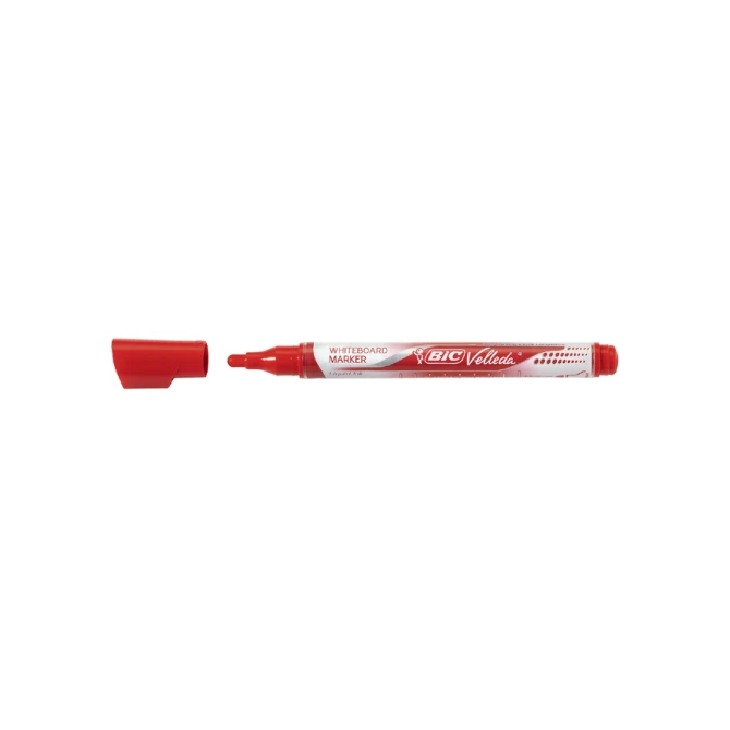 Whiteboardmarker Bic Velleda liquid rond medium rood