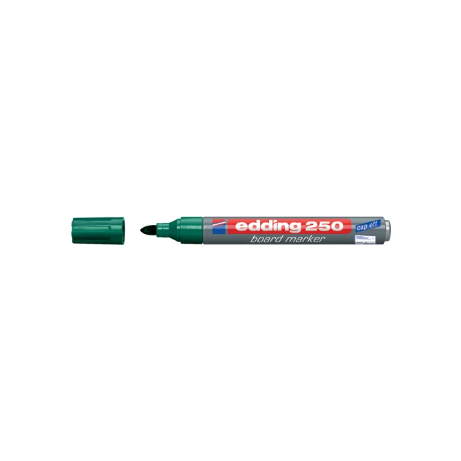 Whiteboardmarker edding 250 rond 1.5-3mm groen