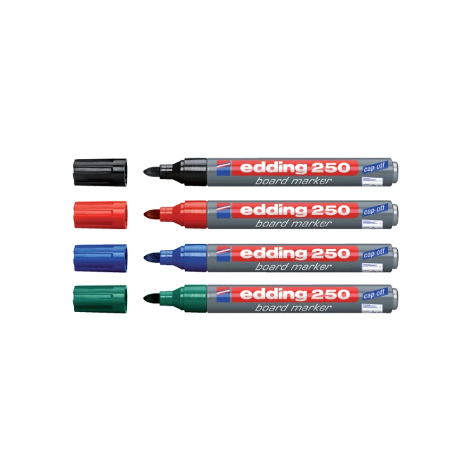 Whiteboardmarker edding 250 rond 1.5-3mm groen