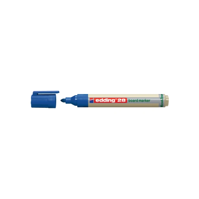 Whiteboardmarker edding 28 EcoLine rond 1.5-3mm blauw