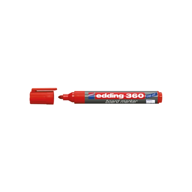 Whiteboardmarker edding 360 rond 1.5-3mm rood