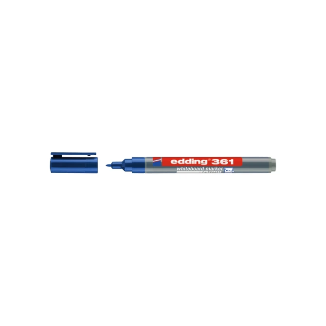 Whiteboardmarker edding 361 rond 1mm blauw