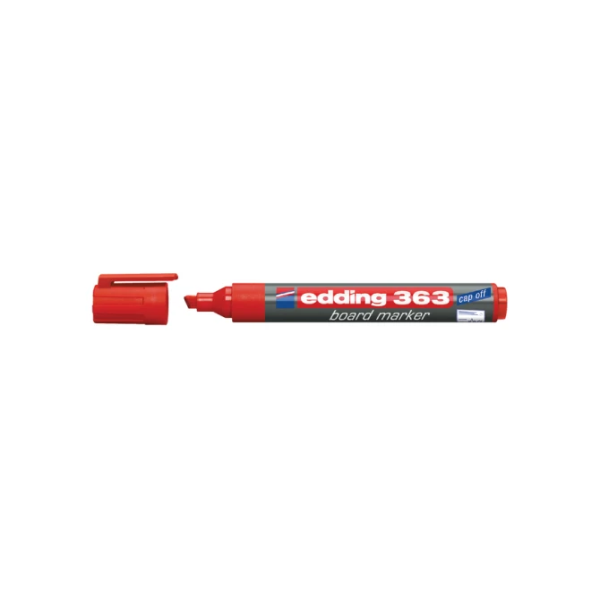 Whiteboardmarker edding 363 schuin 1-5mm rood