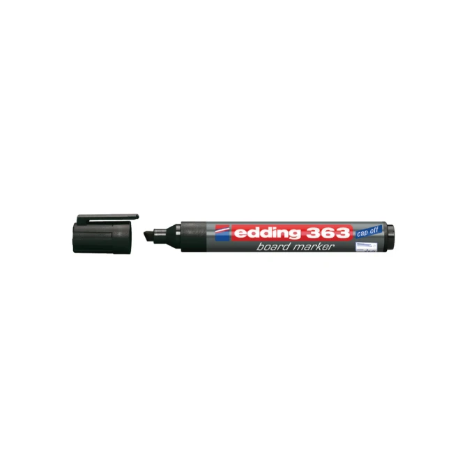 Whiteboardmarker edding 363 schuin 1-5mm zwart