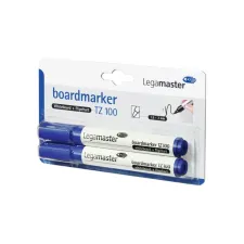 Whiteboardmarker Legamaster TZ 100 rond 1.5-3mm blauw blister à 2 stuks