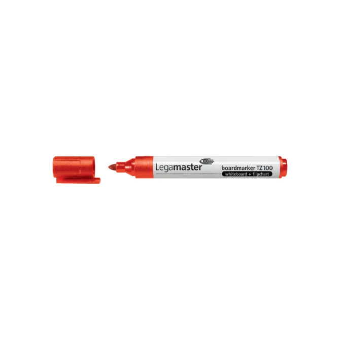 Whiteboardmarker Legamaster TZ 100 rond 1.5-3mm rood blister à 2 stuks