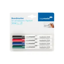Whiteboardmarker Legamaster TZ 140 rond 1mm assorti blister à 4 stuks