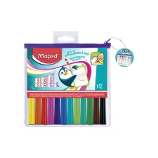 Whiteboardmarker Maped Marker'Peps set á 12 kleuren