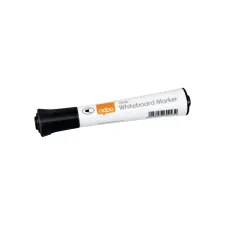 Whiteboardmarker Nobo Glide rond zwart 2mm