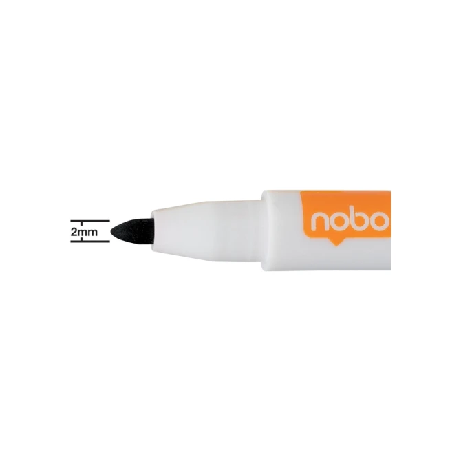 Whiteboardmarker Nobo mini assorti 6 stuks
