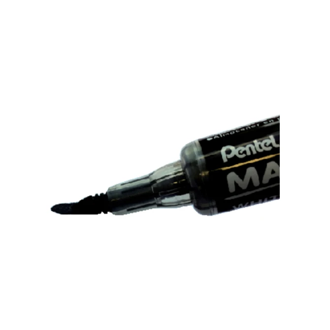 Whiteboardmarker Pentel MWL5SBF Maxiflo rond 1.5-4.5mm zwart