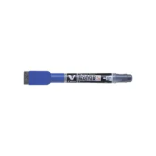 Whiteboardmarker Pilot met wisser rond extra fijn blauw