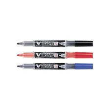 Whiteboardmarker Pilot rond extra fijn blauw