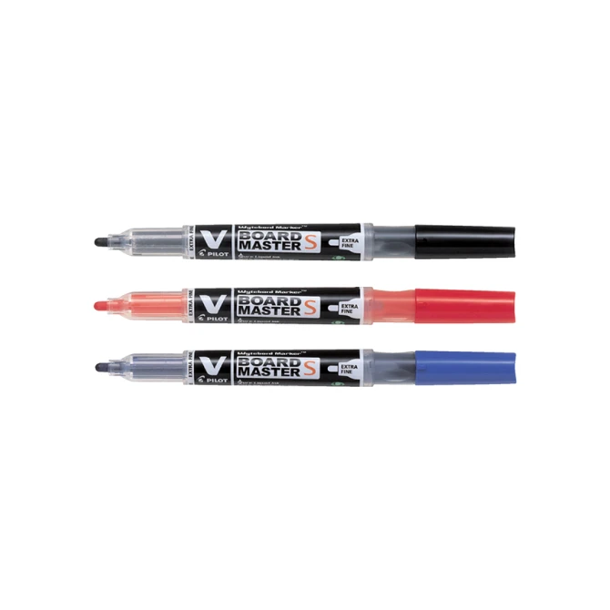Whiteboardmarker Pilot rond extra fijn blauw