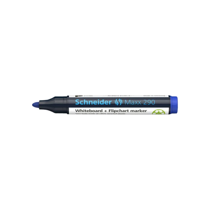 Whiteboardmarker Schneider Maxx 290 rond 2-3mm assorti 3+1 gratis