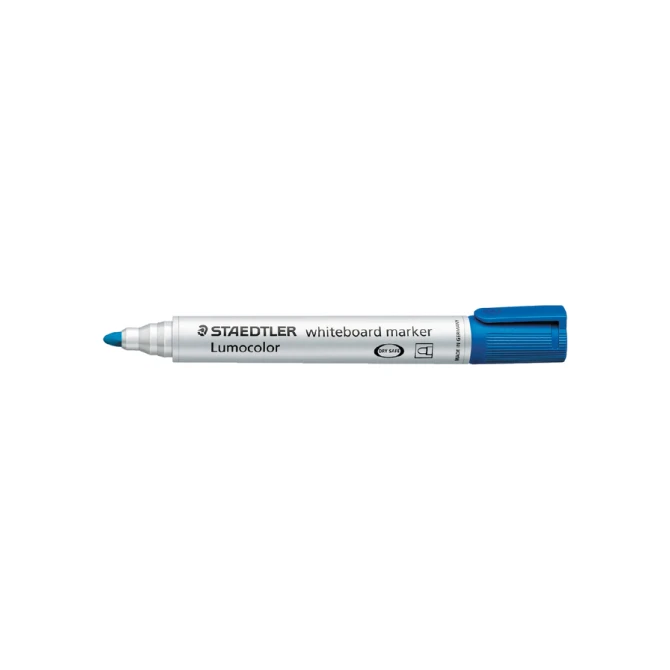 Whiteboardmarker Staedtler Lumocolor 351 rond blauw 2mm