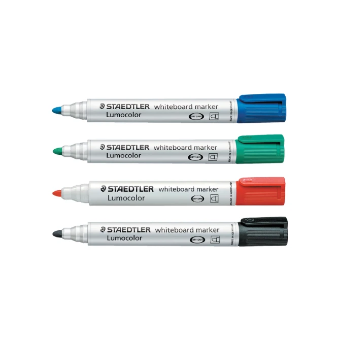 Whiteboardmarker Staedtler Lumocolor 351 rond blauw 2mm